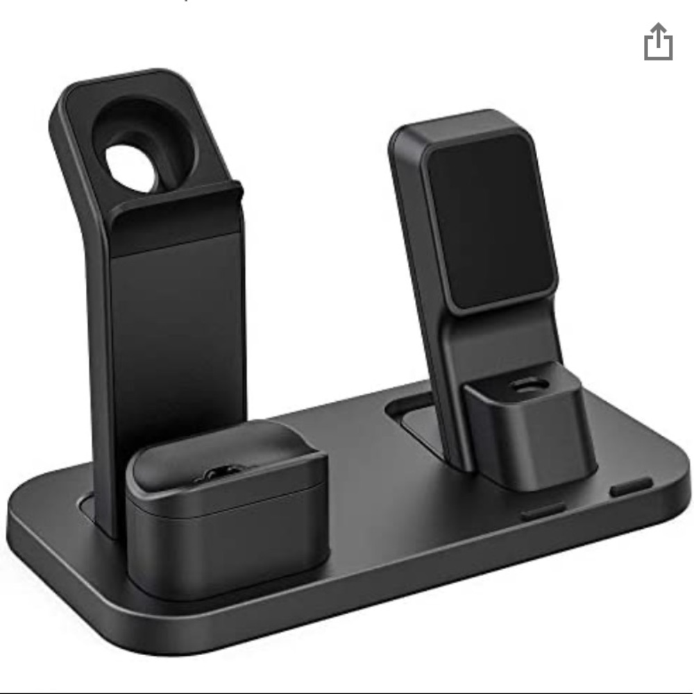Charging Station: 3 in 1 for Apple Watch, AirPods and iPhone